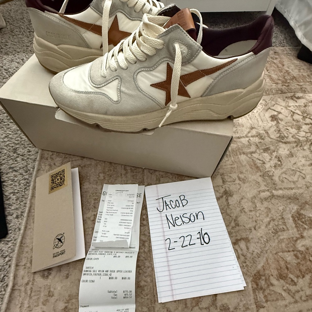 Golden Goose Men’s running sole size 42 - Picture 9 of 9